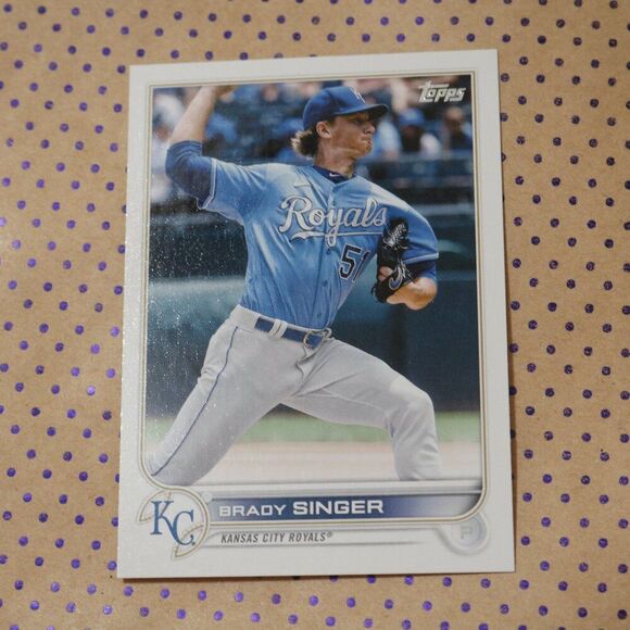 Brady Singer #313 Baseball Card - Picture 1 of 2